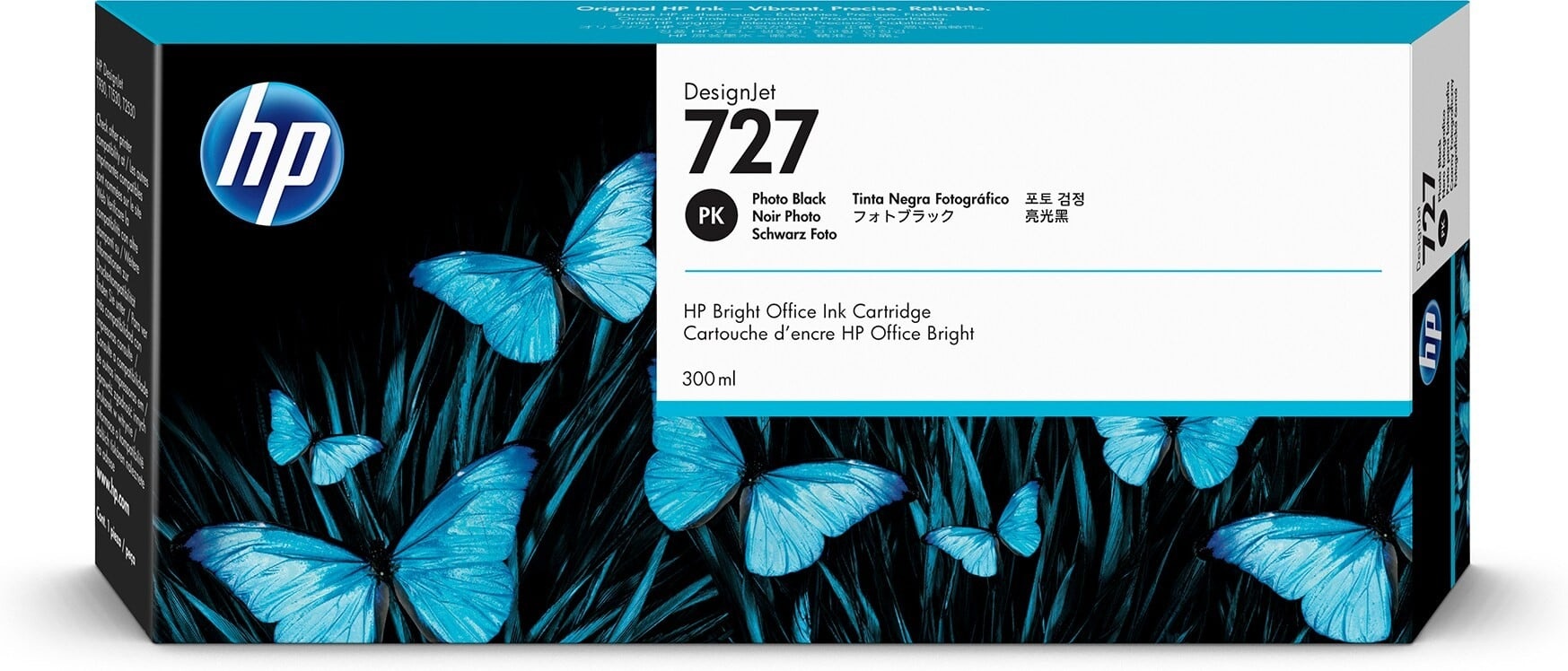 HP HP Cartuccia inchiostro nero fotografico DesignJet 727, 300 ml - STAMPANTI E SCANNER | TecnoCARE.net Sabaudia, Latina, Terracina, San Felice Circeo e Pontinia