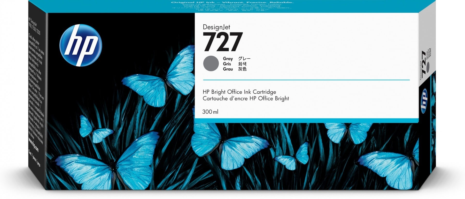 HP HP Cartuccia inchiostro grigio DesignJet 727, 300 ml - STAMPANTI E SCANNER | TecnoCARE.net Sabaudia, Latina, Terracina, San Felice Circeo e Pontinia