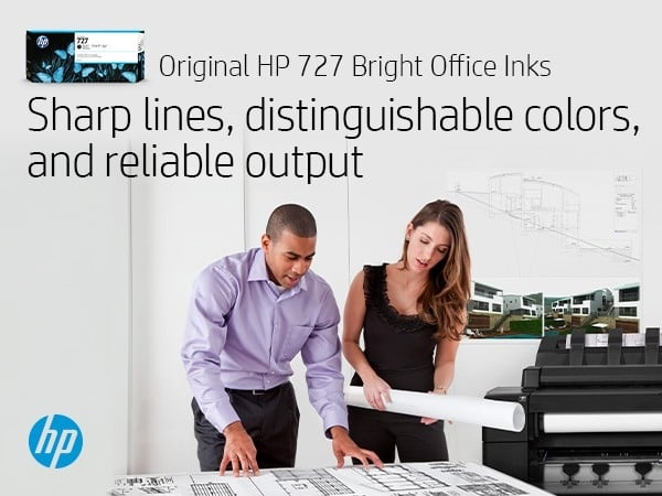 HP HP Cartuccia inchiostro grigio DesignJet 727, 300 ml - STAMPANTI E SCANNER | TecnoCARE.net Sabaudia, Latina, Terracina, San Felice Circeo e Pontinia