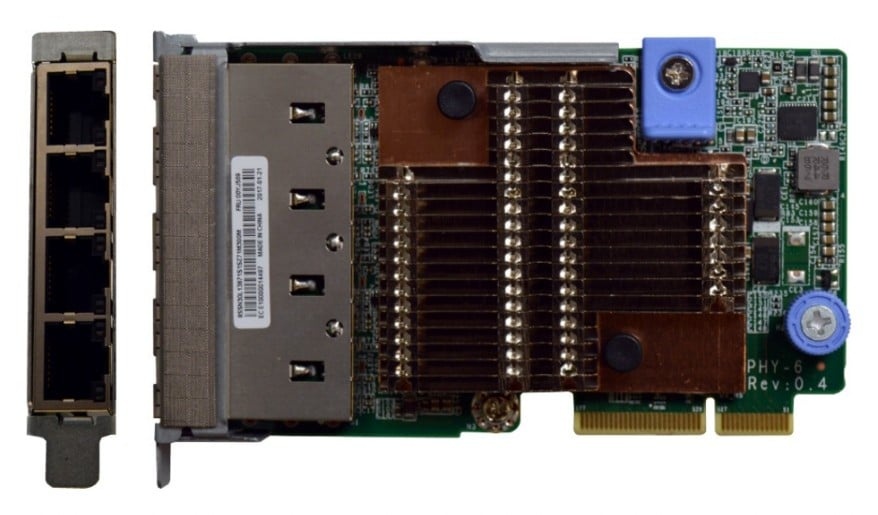 LENOVO ThinkSystem 10Gb 4-port Base-T LOM - COMPONENTI | TecnoCARE.net Sabaudia, Latina, Terracina, San Felice Circeo e Pontinia