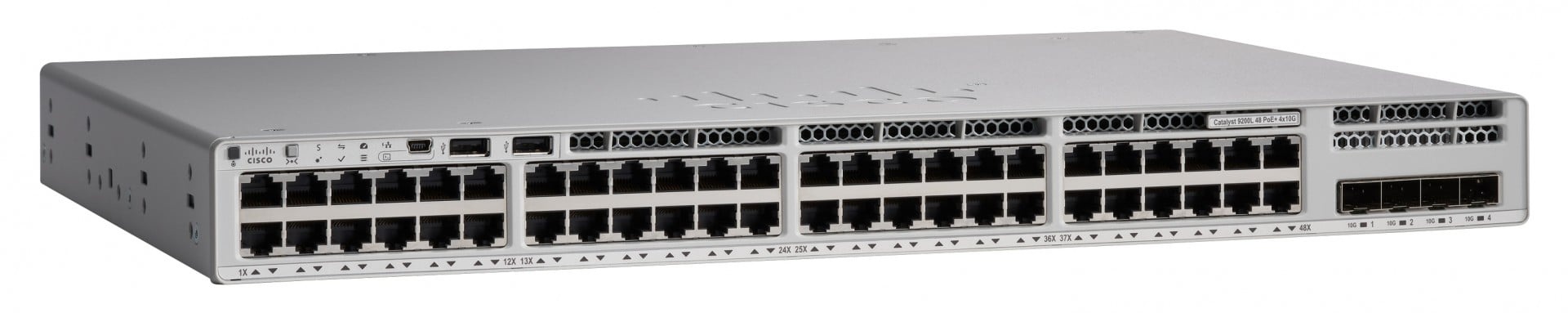 CISCO Cisco Catalyst 9200L Gestito L3 Gigabit Ethernet (10/100/1000) Supporto Power over Ethernet (PoE) Grigio - RETI | TecnoCARE.net Sabaudia, Latina, Terracina, San Felice Circeo e Pontinia