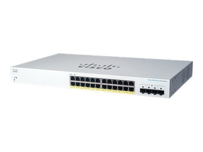 CISCO Cisco CBS220-24P-4G-EU Smart 24-port GE, PoE+ 195W, 4x1G SFP - RETI | TecnoCARE.net Sabaudia, Latina, Terracina, San Felice Circeo e Pontinia