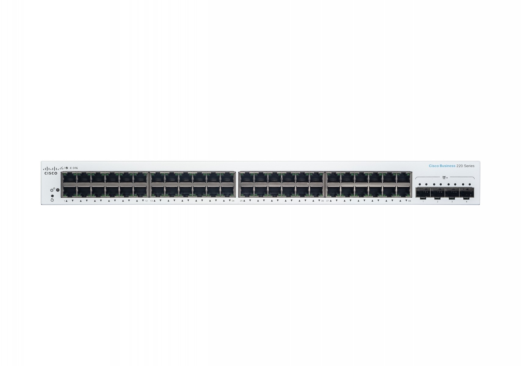 CISCO Cisco CBS220-48T-4X Gestito L2 Gigabit Ethernet (10/100/1000) Bianco - RETI | TecnoCARE.net Sabaudia, Latina, Terracina, San Felice Circeo e Pontinia