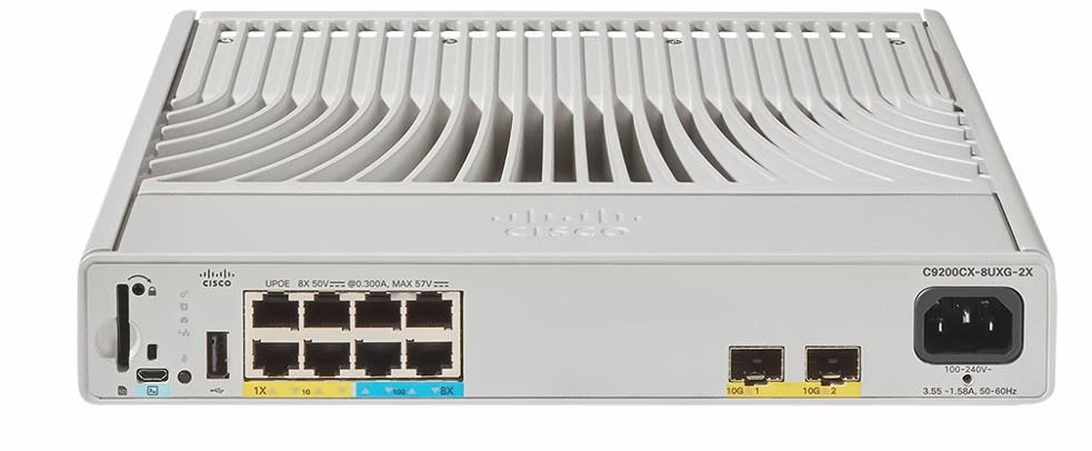 CISCO Cisco Catalyst C9200CX-8UXG-2X-E switch di rete Gestito L2/L3 Supporto Power over Ethernet (PoE) Grigio - RETI | TecnoCARE.net Sabaudia, Latina, Terracina, San Felice Circeo e Pontinia