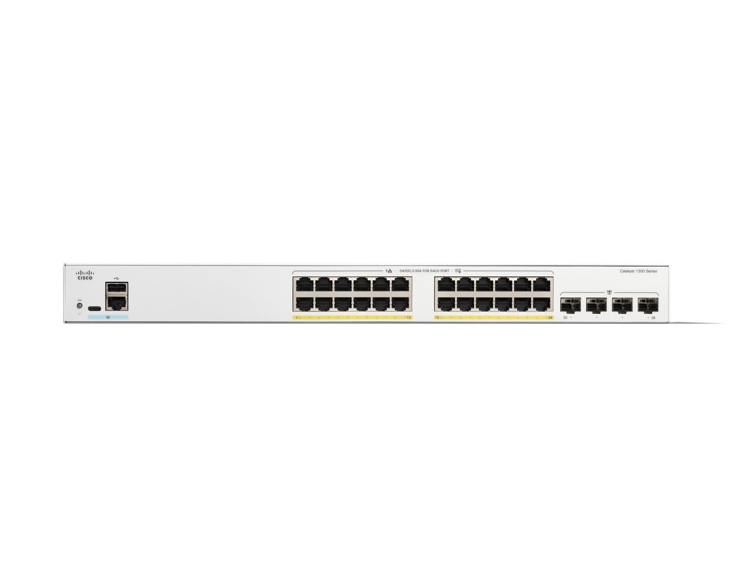 CISCO Cisco C1300-24FP-4G Switch Gestito Catalyst 24 Porte Gigabit PoE - RETI | TecnoCARE.net Sabaudia, Latina, Terracina, San Felice Circeo e Pontinia