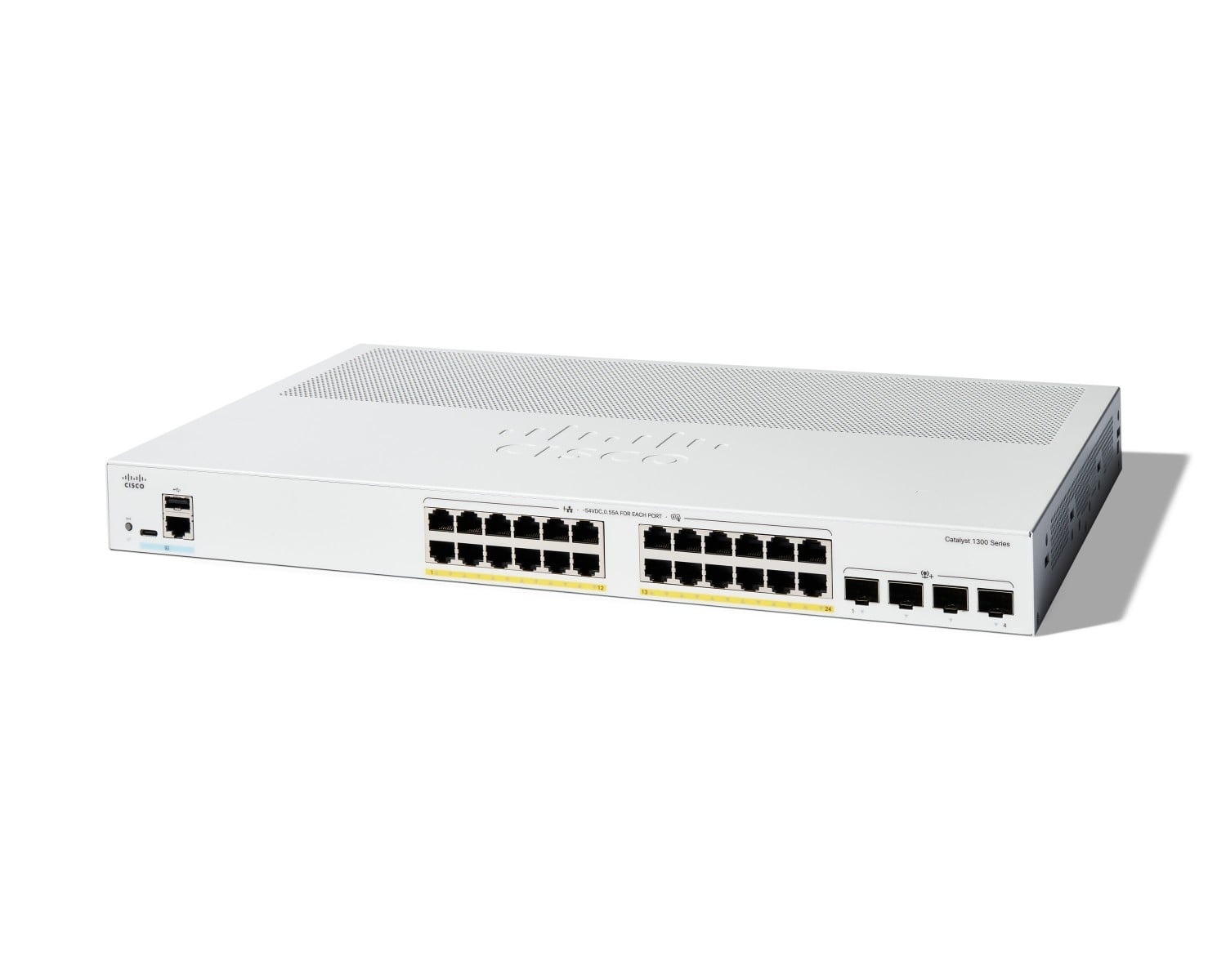 CISCO Cisco C1300-24P-4X Switch PoE gestito a 24 porte con 4x10GE SFP+ - RETI | TecnoCARE.net Sabaudia, Latina, Terracina, San Felice Circeo e Pontinia
