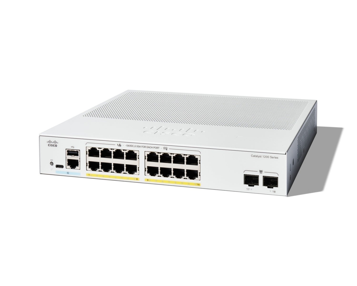 CISCO Cisco Catalyst 1200 Gestito L2 Gigabit Ethernet (10/100/1000) Supporto Power over Ethernet (PoE) Grigio - RETI | TecnoCARE.net Sabaudia, Latina, Terracina, San Felice Circeo e Pontinia
