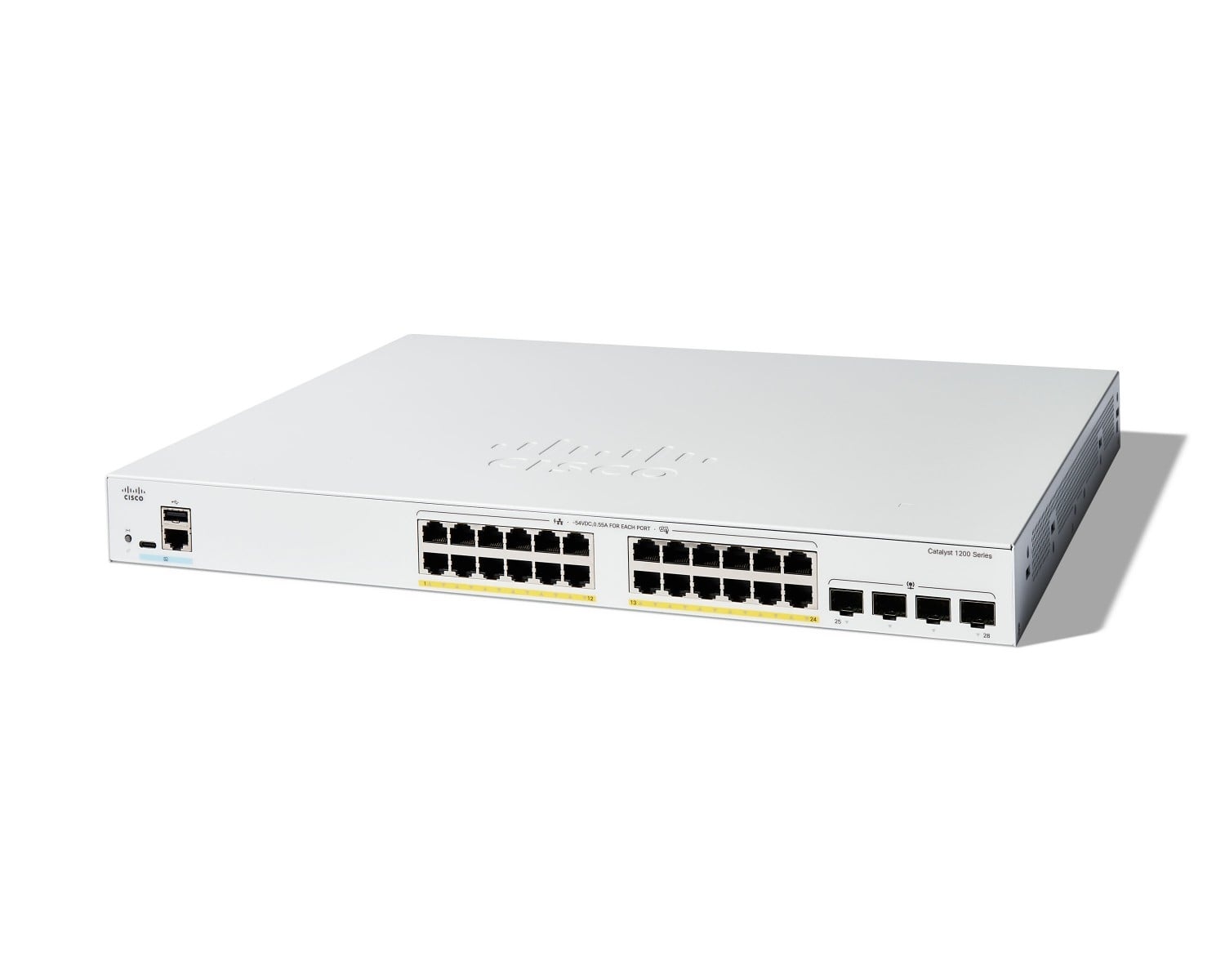 CISCO Cisco C1200-24FP-4G switch di rete Gestito L2/L3 Gigabit Ethernet (10/100/1000) Bianco - RETI | TecnoCARE.net Sabaudia, Latina, Terracina, San Felice Circeo e Pontinia