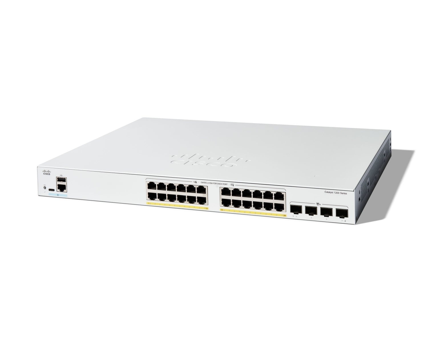 CISCO Cisco C1200-24FP-4X switch di rete Gestito L2/L3 Gigabit Ethernet (10/100/1000) Bianco - RETI | TecnoCARE.net Sabaudia, Latina, Terracina, San Felice Circeo e Pontinia