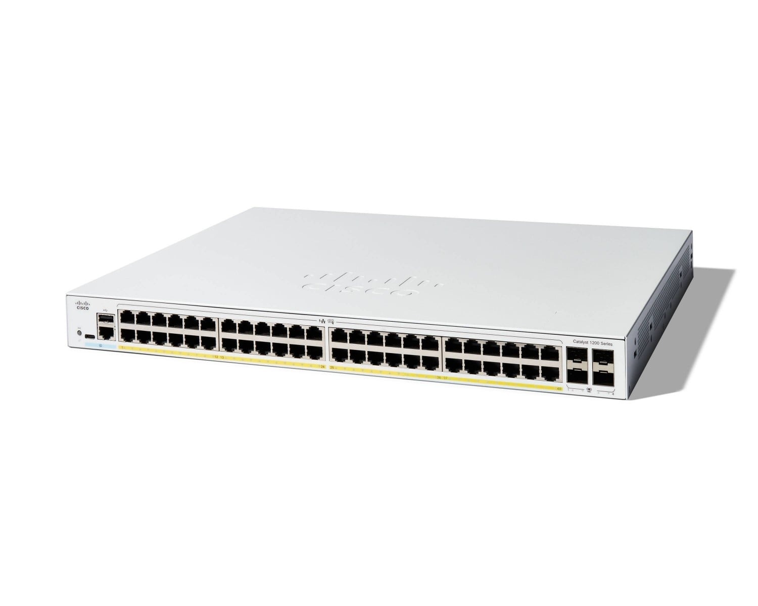 CISCO Cisco C1200-48P-4G switch di rete Gestito L2/L3 Gigabit Ethernet (10/100/1000) Bianco - RETI | TecnoCARE.net Sabaudia, Latina, Terracina, San Felice Circeo e Pontinia