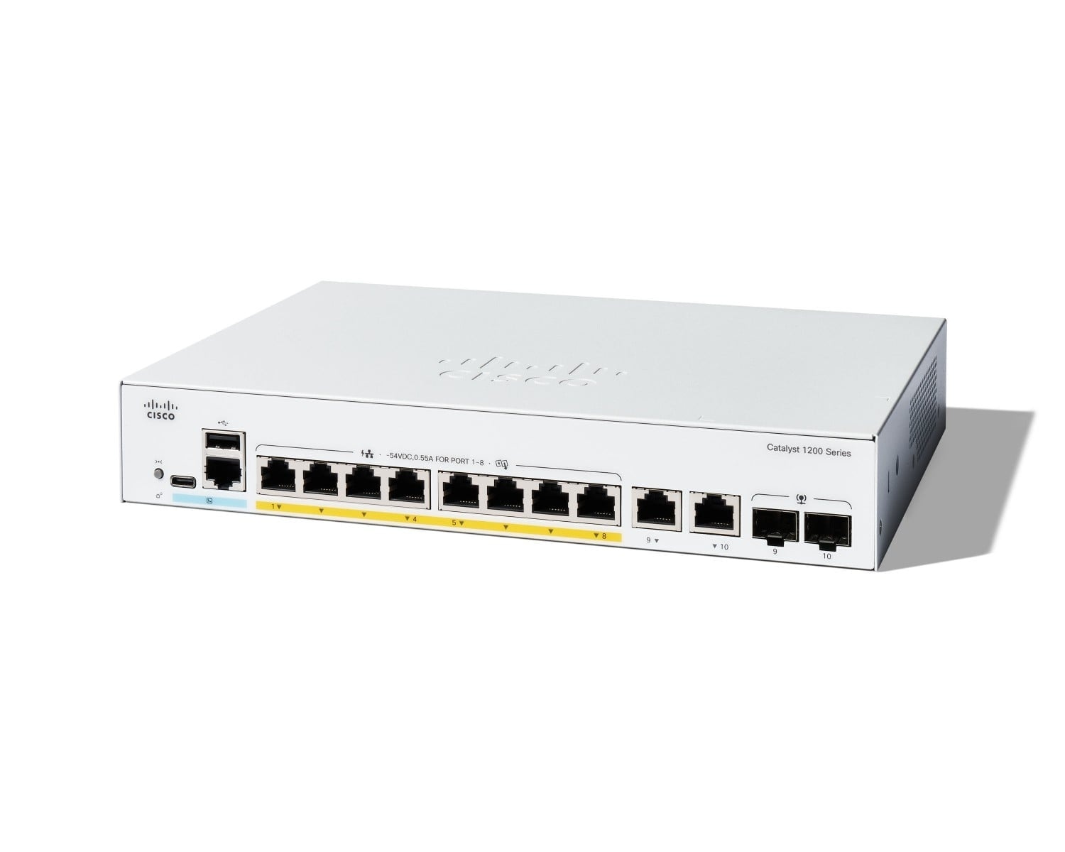 CISCO Cisco C1200-8FP-2G switch di rete Gestito L2/L3 Gigabit Ethernet (10/100/1000) Bianco - RETI | TecnoCARE.net Sabaudia, Latina, Terracina, San Felice Circeo e Pontinia