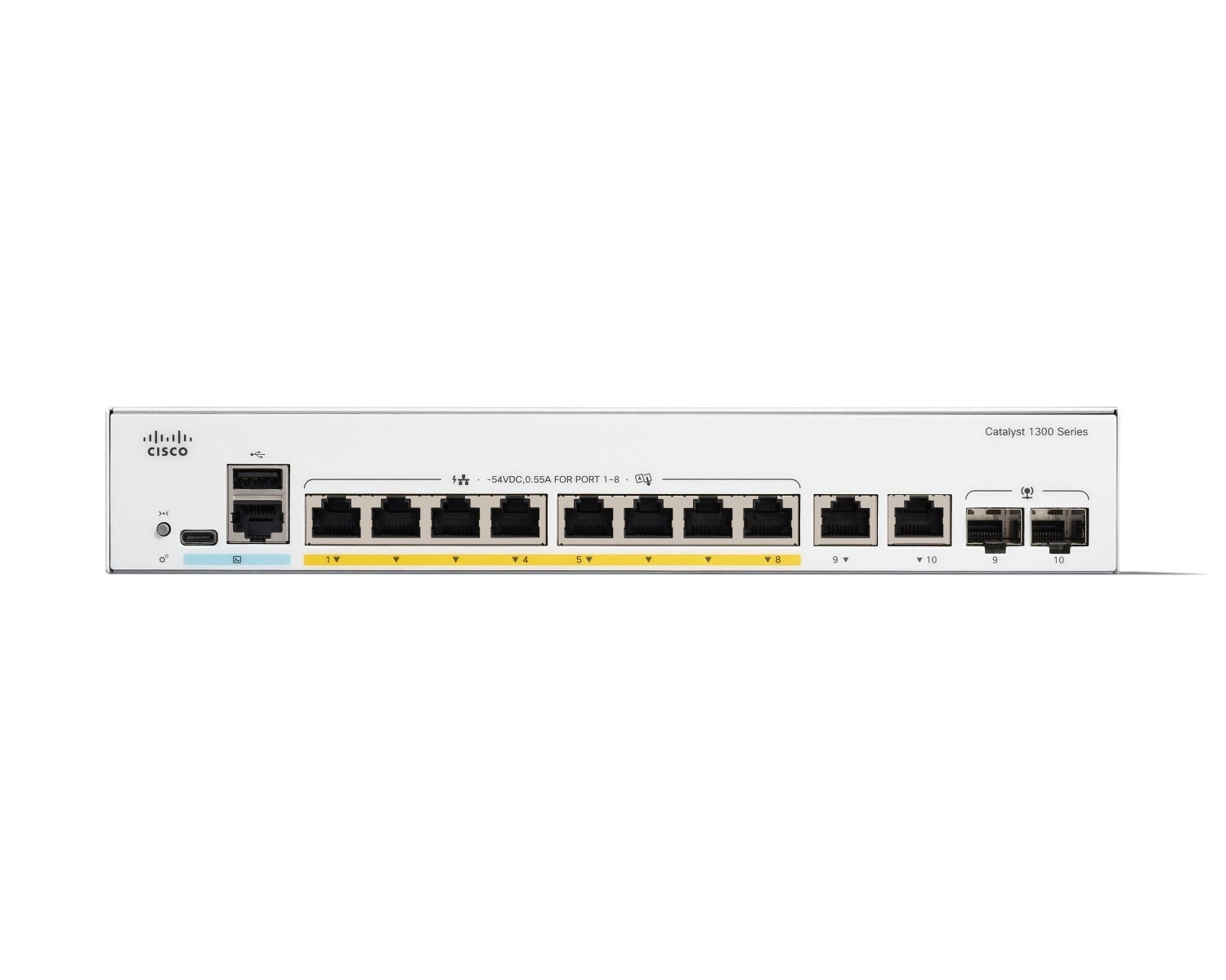 CISCO Cisco C1300-8FP-2G Switch Gigabit PoE Gestito con 8 Porte e Protezione a Vita - RETI | TecnoCARE.net Sabaudia, Latina, Terracina, San Felice Circeo e Pontinia