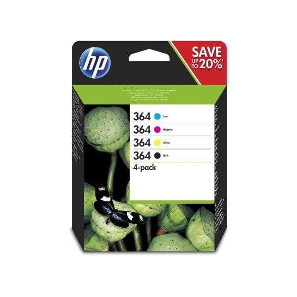 HP HP CART INK MULTICOLOR (BK + C + M + Y) N.364 - CARTUCCE INKJET | TecnoCARE.net Sabaudia, Latina, Terracina, San Felice Circeo e Pontinia