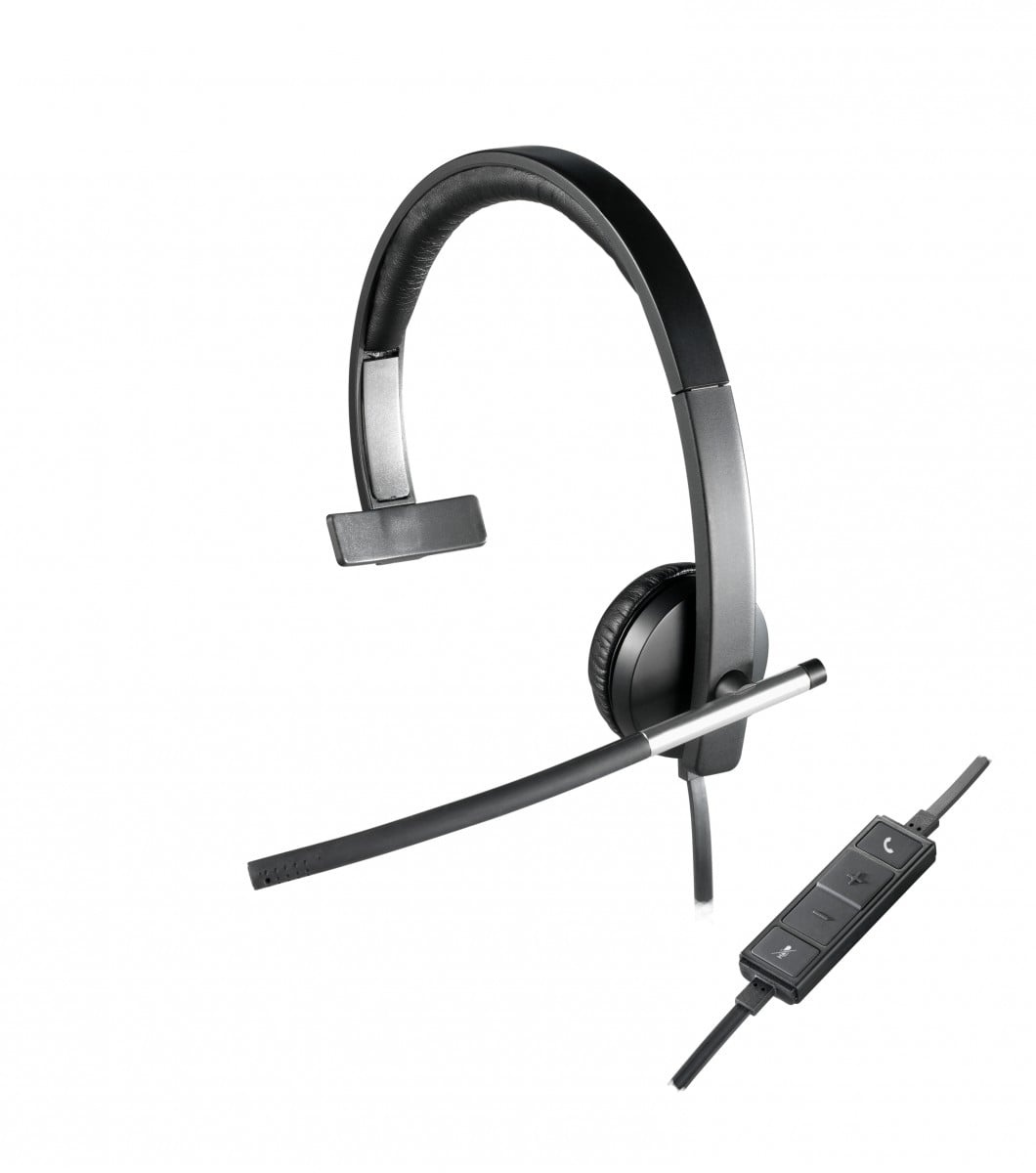 LOGITECH Logitech H650E Auricolare Cablato A Padiglione Ufficio USB tipo A Nero, Argento - AUDIO E CUFFIE PORTATILI | TecnoCARE.net Sabaudia, Latina, Terracina, San Felice Circeo e Pontinia