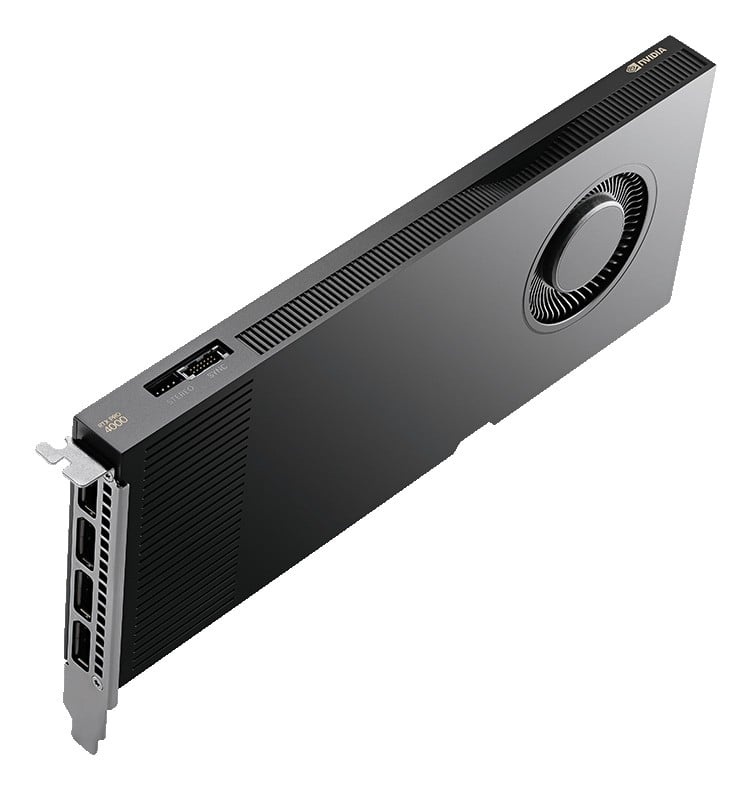 PNY PNY RTX PRO 4000 Blackwell NVIDIA 24 GB GDDR7 - COMPONENTI | TecnoCARE.net Sabaudia, Latina, Terracina, San Felice Circeo e Pontinia