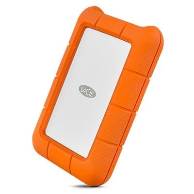 LACIE LaCie Rugged disco rigido esterno USB-C 4 TB 5400 RPM 2.5" USB Type-C 3.2 Gen 1 (3.1 Gen 1) Arancione, Argento - SUPPORTI PER LA MEMORIZZAZIONE | TecnoCARE.net Sabaudia, Latina, Terracina, San Felice Circeo e Pontinia