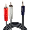 LINDY LINDY CAVO AUDIO STEREO 2XRCA M/M 3,5MM 2MT - CAVI AUDIO | TecnoCARE.net Sabaudia, Latina, Terracina, San Felice Circeo e Pontinia