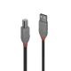 LINDY LINDY CAVO USB ANTHRA LINE 2.0 TIPO A MASCHIO A B MASCHIO 2 MT DOPPIA SCHERMATURA GUSCIO IN PVC 10 ANNI DI GARANZIA - CAVI USB | TecnoCARE.net Sabaudia, Latina, Terracina, San Felice Circeo e Pontinia