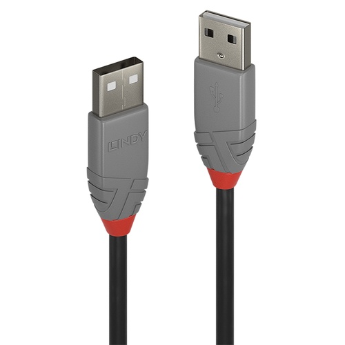LINDY LINDY CAVO USB 2.0 TIPO A/A ANTHRA LINE, 0.5M - CAVI USB | TecnoCARE.net Sabaudia, Latina, Terracina, San Felice Circeo e Pontinia