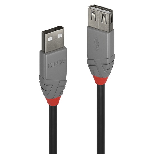 LINDY LINDY Prolunga USB 2.0 Tipo A Anthra Line, 0.5m - CAVI USB | TecnoCARE.net Sabaudia, Latina, Terracina, San Felice Circeo e Pontinia