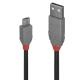LINDY LINDY CAVO USB 2.0 TIPO A A MICRO B ANTHRA LINE, 2M - CAVI USB | TecnoCARE.net Sabaudia, Latina, Terracina, San Felice Circeo e Pontinia