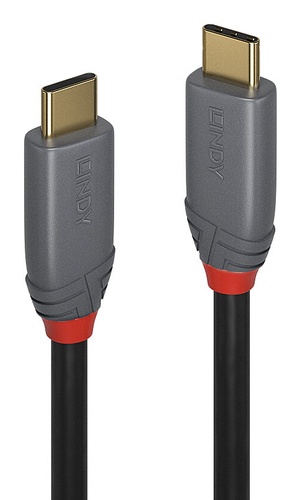 LINDY Cavo USB 3.2 Tipo C Anthra Line, 10Gbps, PD 100W , 5m USB Tipo C Maschio a C Maschio - CAVI USB | TecnoCARE.net Sabaudia, Latina, Terracina, San Felice Circeo e Pontinia