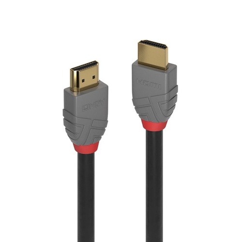 LINDY LINDY CAVO HDMI CON TRIPLA SCHERMATURA HIGH SPEED ANTHRA LINE 3MT SUPPORTA RISOLUZIONI UHD - CAVI HDMI/VGA/DVI/DP | TecnoCARE.net Sabaudia, Latina, Terracina, San Felice Circeo e Pontinia