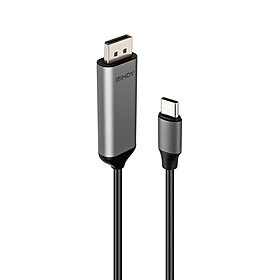 LINDY Cavo Adattatore 8K60Hz USB di tipo C a DisplayPort bidirezionale, 2m - Per risoluzioni fino a 7680x4 - CAVI AUDIO | TecnoCARE.net Sabaudia, Latina, Terracina, San Felice Circeo e Pontinia