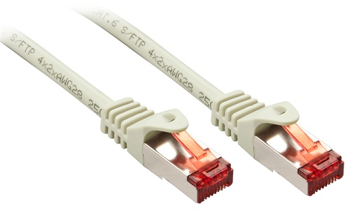 LINDY LINDY CAVO DI RETE CAT.6 S/FTP GRIGIO 3M - CAVI DI RETE | TecnoCARE.net Sabaudia, Latina, Terracina, San Felice Circeo e Pontinia