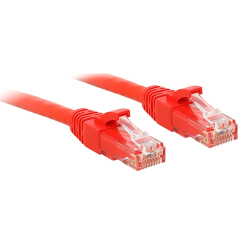LINDY LINDY CAVO CAT. 6 U UTP 1M ROSSO - CAVI DI RETE | TecnoCARE.net Sabaudia, Latina, Terracina, San Felice Circeo e Pontinia