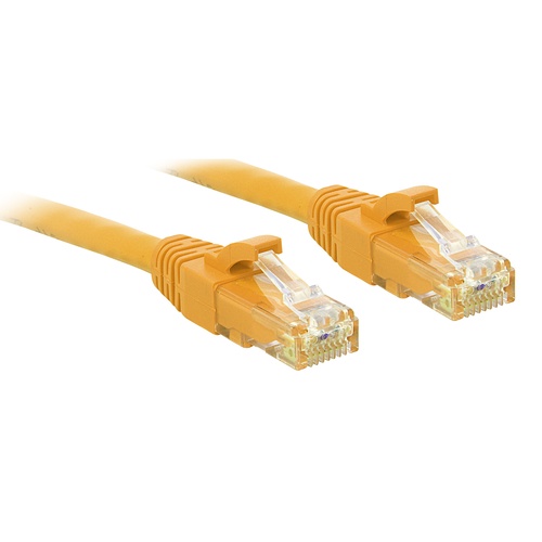 LINDY LINDY CAVO CAT.6 U/UTP GIALLO 1M - CAVI DI RETE | TecnoCARE.net Sabaudia, Latina, Terracina, San Felice Circeo e Pontinia