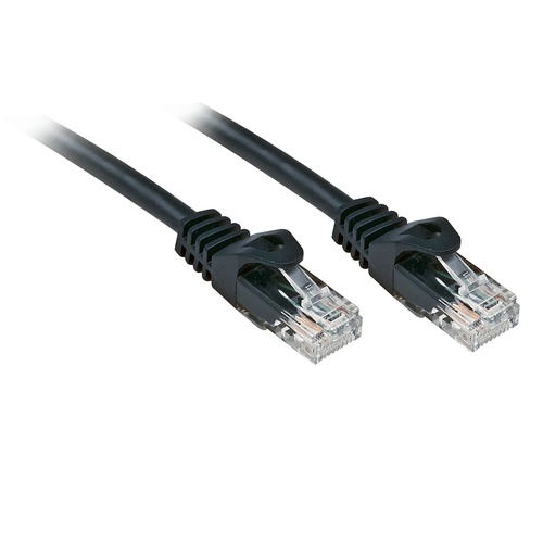LINDY LINDY CAVO DI RETE CAT.6 U/UTP BASIC 2MT CONNETTORE RJ45 NON SCHERMATO NERO - CAVI DI RETE | TecnoCARE.net Sabaudia, Latina, Terracina, San Felice Circeo e Pontinia