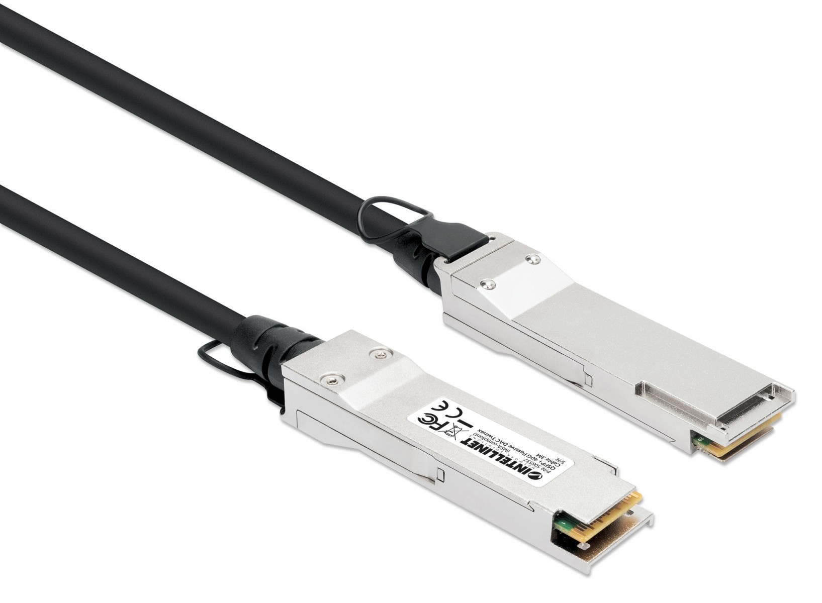 INTELLINET Intellinet 508537 cavo InfiniBand e in fibra ottica 3 m QSFP+ Nero, Argento - CAVI PER COMPUTER E PERIFERICHE | TecnoCARE.net Sabaudia, Latina, Terracina, San Felice Circeo e Pontinia