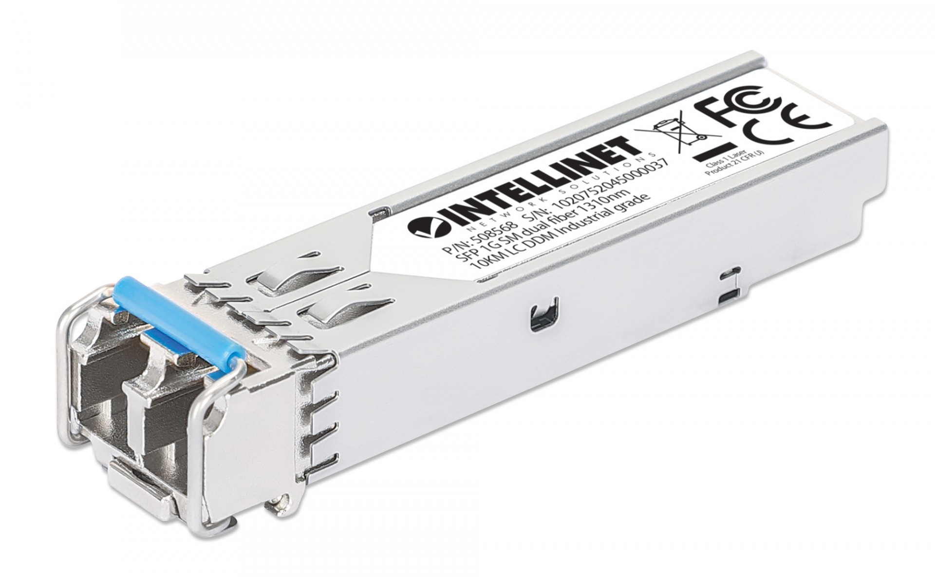 INTELLINET Intellinet 508568 modulo del ricetrasmettitore di rete Fibra ottica 1000 Mbit/s SFP 1310 nm - RETI | TecnoCARE.net Sabaudia, Latina, Terracina, San Felice Circeo e Pontinia