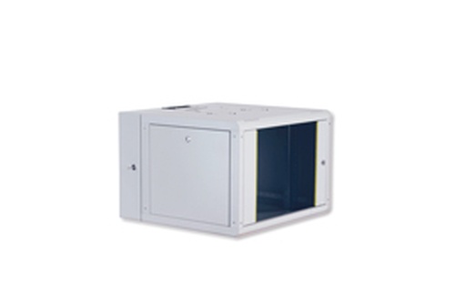 DIGITUS ARMADIO 9 UNITA DA MURO LINEA SOHO (A)491 X (L)600 X (P)610 MM. CON DOPPIA SEZIONE COLORE GRIGIO CHIARO RAL7035 - ARMADI RACK | TecnoCARE.net Sabaudia, Latina, Terracina, San Felice Circeo e Pontinia