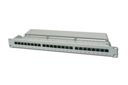 DIGITUS PANNELLO PATCH 19 SCHERMATO 24 PORTE 8 POLI RJ45 PER RETI CATEGORIA 6 - 1 UNITA - ARMADI RACK ACCESSORI | TecnoCARE.net Sabaudia, Latina, Terracina, San Felice Circeo e Pontinia