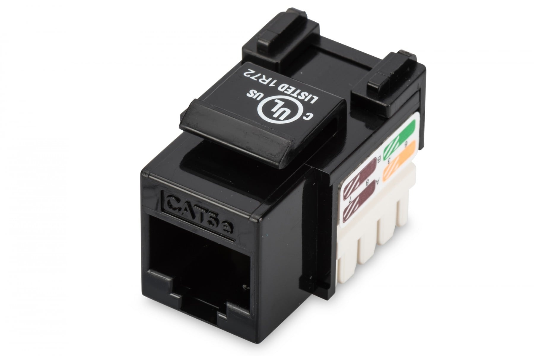 DIGITUS DIGITUS DN-93501 CAT 5e Keystone Module unshielded RJ45 bianco - DISPOSITIVI E ACCESSORI DI CABLAGGIO | TecnoCARE.net Sabaudia, Latina, Terracina, San Felice Circeo e Pontinia