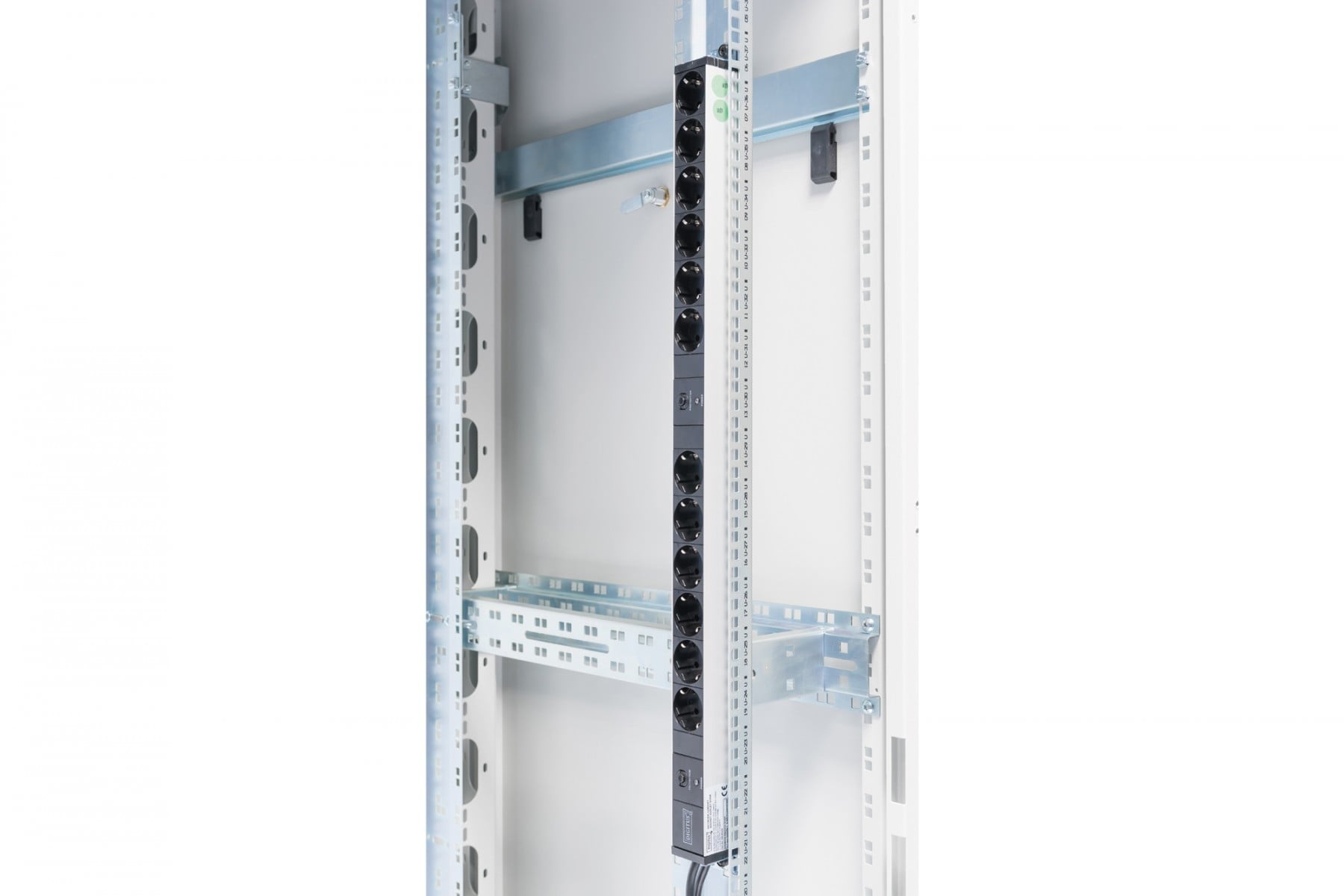 DIGITUS Digitus Presa multipla con profilo in alluminio e dispositivo di protezione contro il sovraccarico, 12 prese di sicurezza, cavo di alimentazione 2 x 2 - DISPOSITIVI E ACCESSORI DI CABLAGGIO | TecnoCARE.net Sabaudia, Latina, Terracina, San Felice Circeo e Pontinia