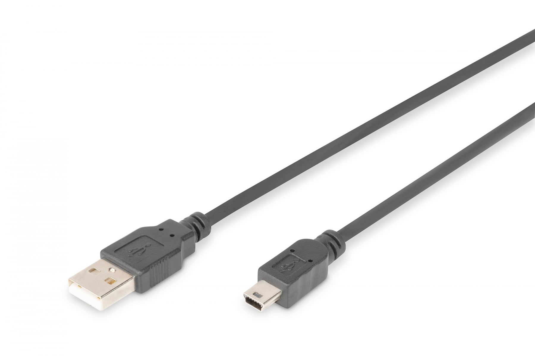 DIGITUS Digitus AK-300108-010-S cavo USB USB 2.0 USB A Mini-USB B 0,48 Gbit/s Nero - CAVI PER COMPUTER E PERIFERICHE | TecnoCARE.net Sabaudia, Latina, Terracina, San Felice Circeo e Pontinia