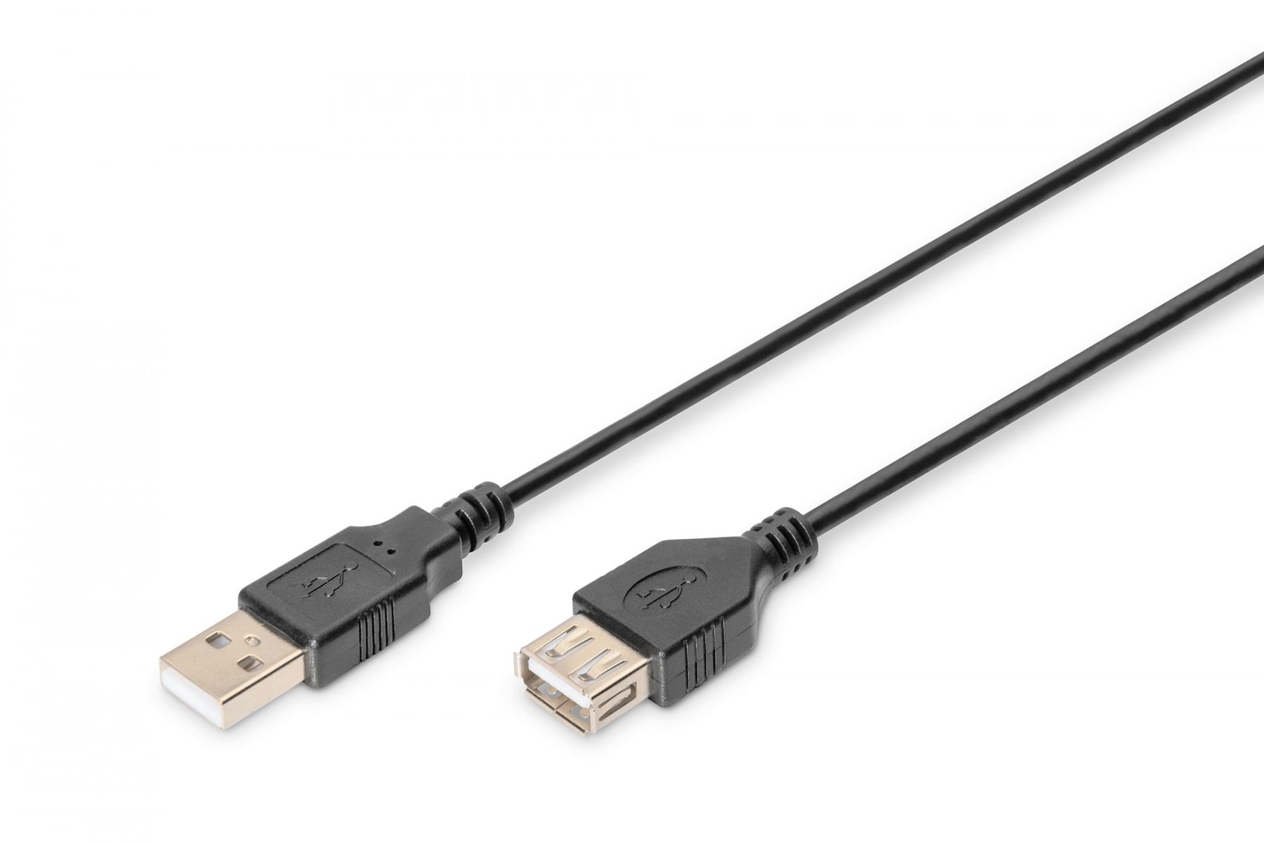 DIGITUS Digitus AK-300200-018-S cavo USB USB 2.0 USB A 0,48 Gbit/s Nero - CAVI PER COMPUTER E PERIFERICHE | TecnoCARE.net Sabaudia, Latina, Terracina, San Felice Circeo e Pontinia