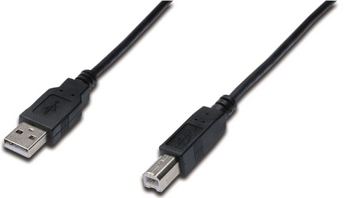 DIGITUS Digitus AK-300102-018-S cavo USB USB 2.0 USB A USB B 0,48 Gbit/s Nero - CAVI PER COMPUTER E PERIFERICHE | TecnoCARE.net Sabaudia, Latina, Terracina, San Felice Circeo e Pontinia