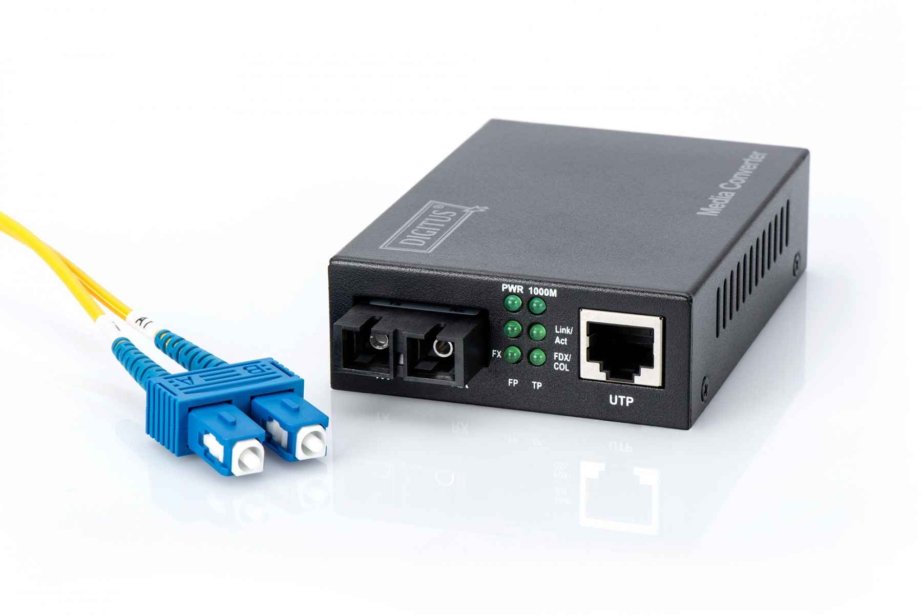 DIGITUS Digitus DN-82121-1 convertitore multimediale di rete 1000 Mbit/s 1310 nm Modalità singola Nero - RETI | TecnoCARE.net Sabaudia, Latina, Terracina, San Felice Circeo e Pontinia