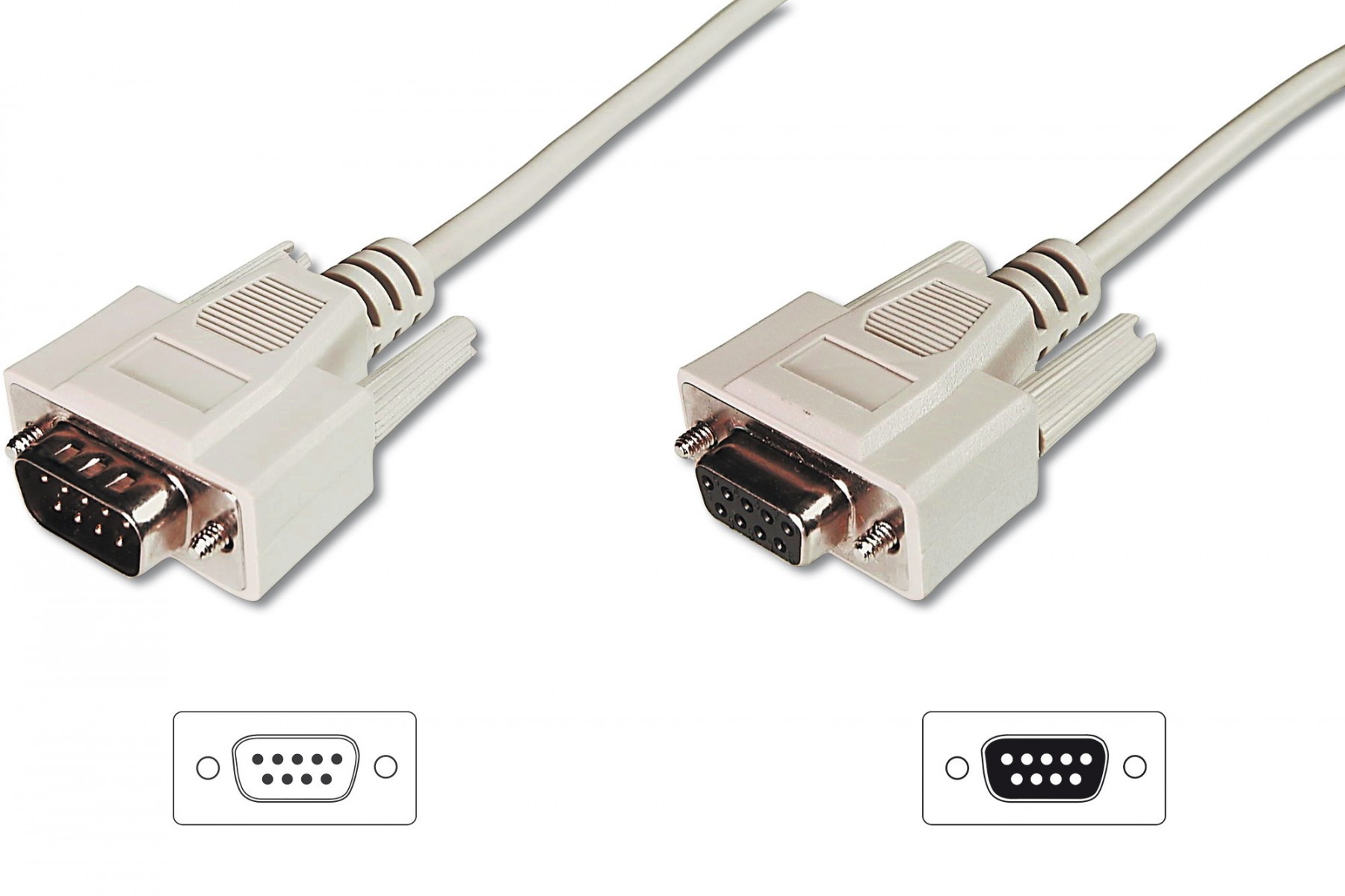 DIGITUS Digitus AK-610203-050-E cavo VGA 5 m VGA (D-Sub) Beige - CAVI PER COMPUTER E PERIFERICHE | TecnoCARE.net Sabaudia, Latina, Terracina, San Felice Circeo e Pontinia