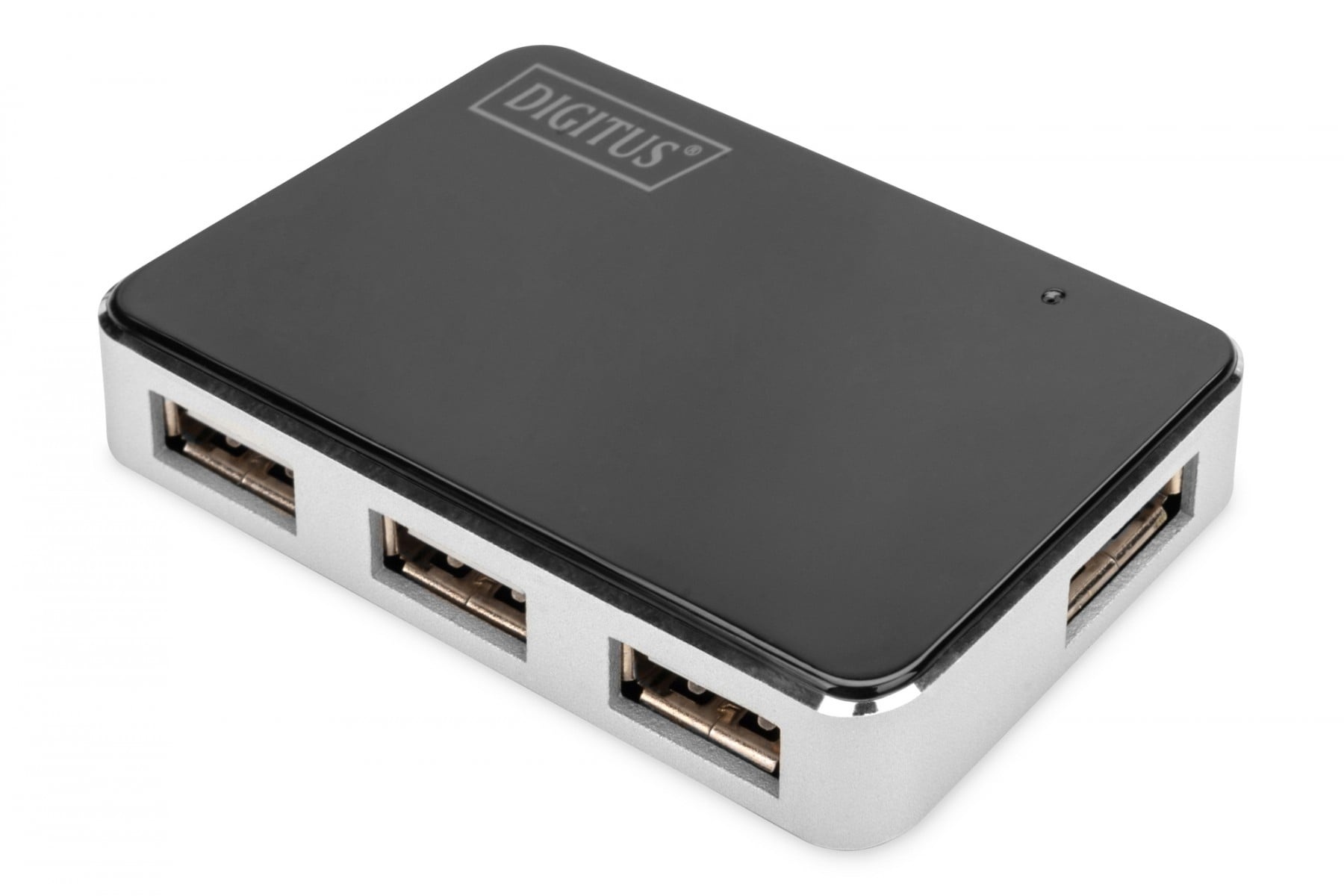DIGITUS Digitus DA-70220 hub di interfaccia USB 2.0 Mini-B 480 Mbit/s Nero, Argento - COMPONENTI | TecnoCARE.net Sabaudia, Latina, Terracina, San Felice Circeo e Pontinia