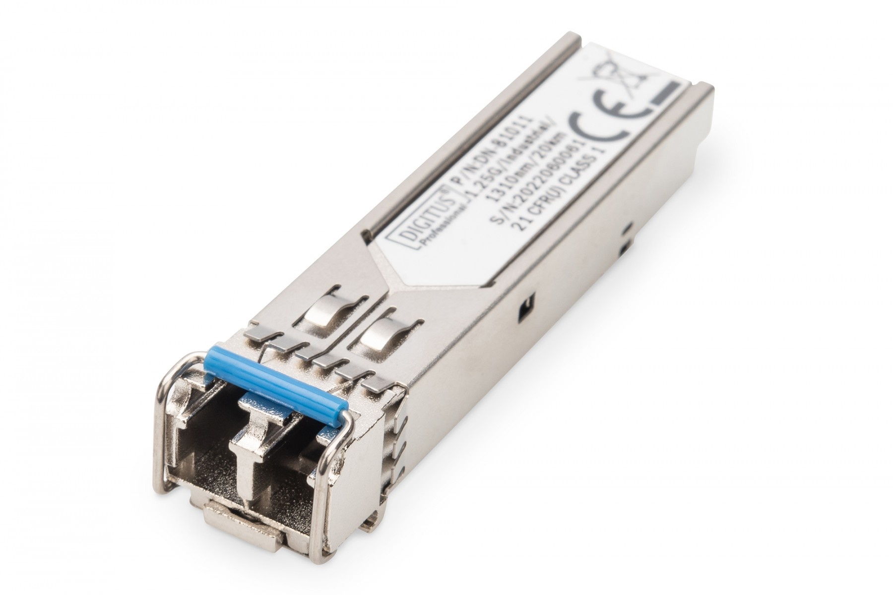 DIGITUS Digitus DN-81011 modulo del ricetrasmettitore di rete Fibra ottica 1250 Mbit/s mini-GBIC/SFP 1310 nm - RETI | TecnoCARE.net Sabaudia, Latina, Terracina, San Felice Circeo e Pontinia