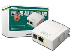 DIGITUS Print Server Fast Ethernet - parallelo - Bianco - LAN - status - Taiwan - LAN Ethernet - IEEE 802.3 - IEEE 802.3u - 10,100 Mbit/s - STAMPANTI E SCANNER | TecnoCARE.net Sabaudia, Latina, Terracina, San Felice Circeo e Pontinia