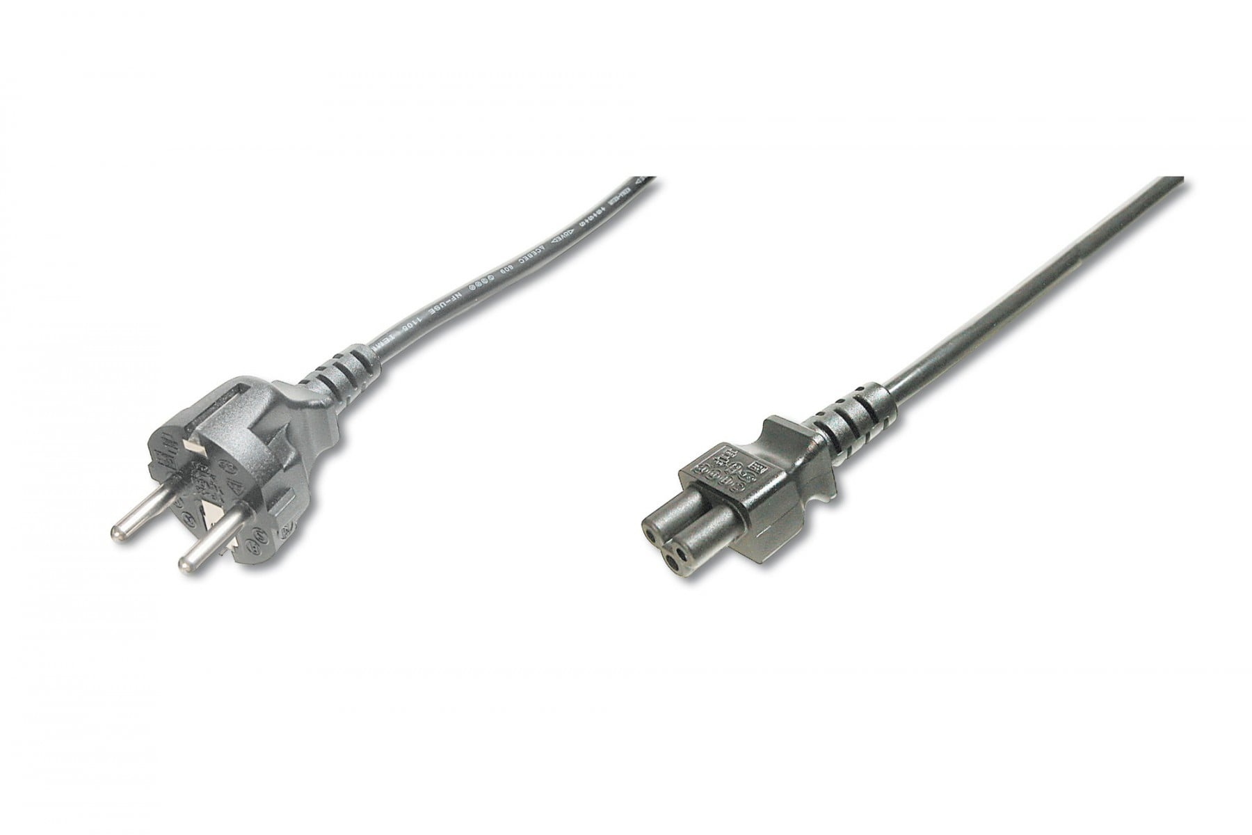 DIGITUS Digitus AK-440115-008-S cavo di alimentazione Nero 0,75 m Accoppiatore C5 IEC C5 - CAVI PER COMPUTER E PERIFERICHE | TecnoCARE.net Sabaudia, Latina, Terracina, San Felice Circeo e Pontinia