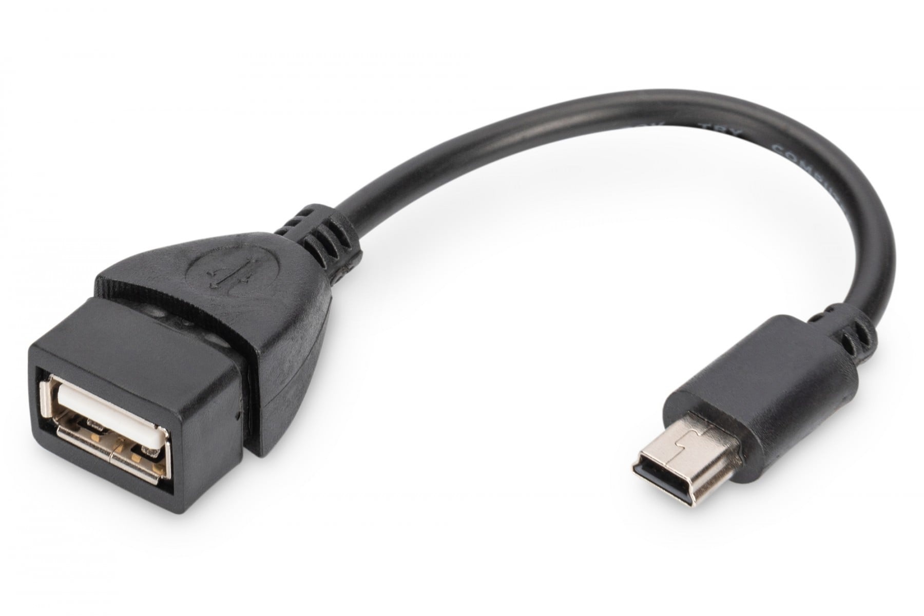 DIGITUS Digitus AK-300310-002-S cavo USB USB 2.0 Mini-USB B USB A Nero - CAVI PER COMPUTER E PERIFERICHE | TecnoCARE.net Sabaudia, Latina, Terracina, San Felice Circeo e Pontinia