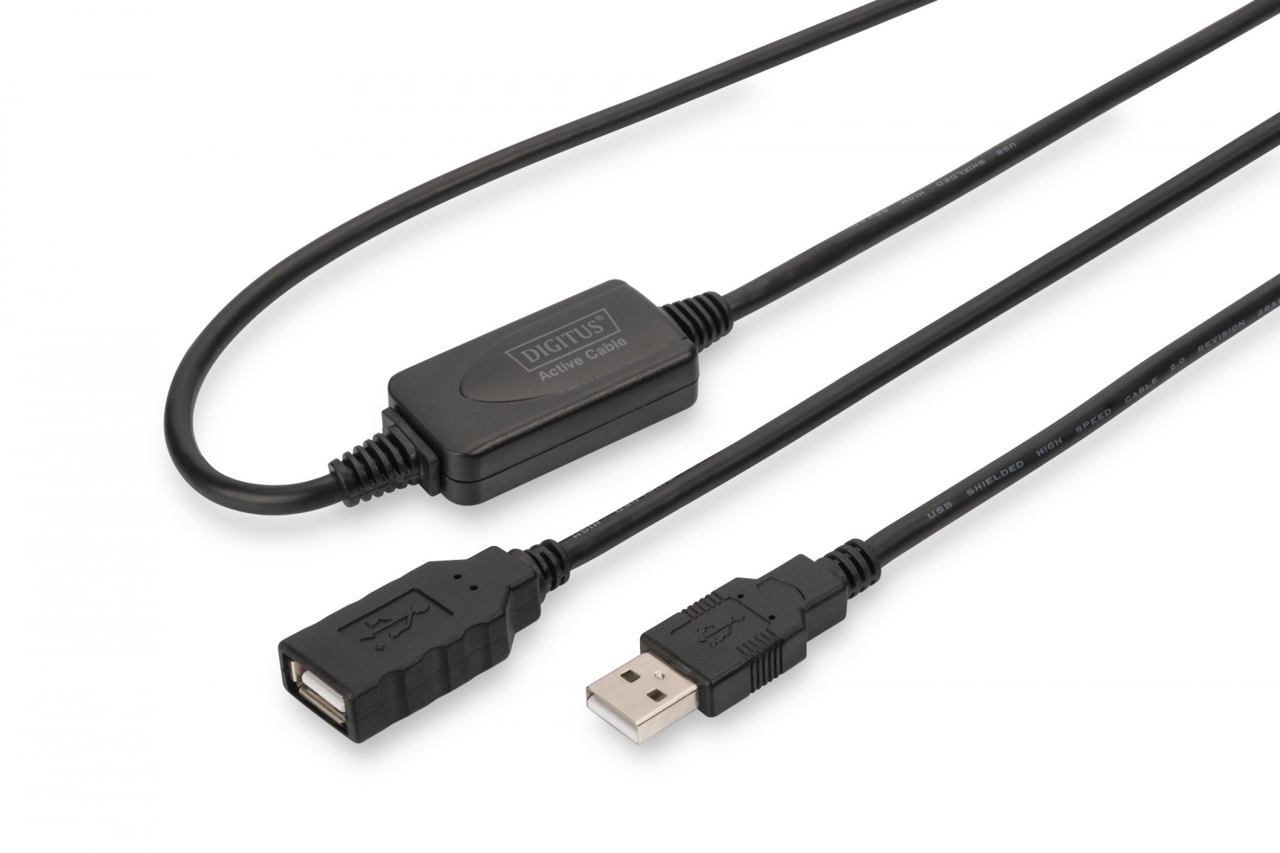 DIGITUS Digitus DA-73100-1 cavo USB 10 m USB A 0,48 Gbit/s Nero - CAVI PER COMPUTER E PERIFERICHE | TecnoCARE.net Sabaudia, Latina, Terracina, San Felice Circeo e Pontinia