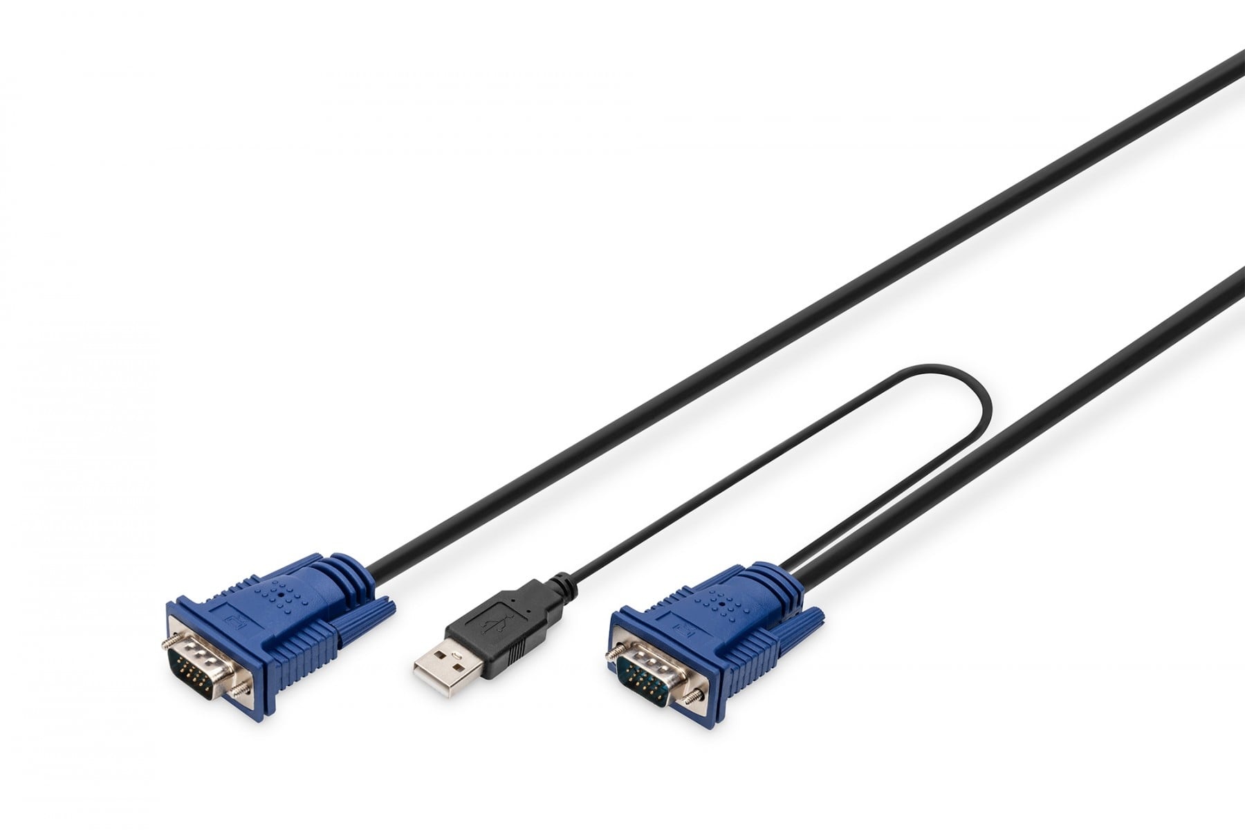 DIGITUS Digitus DS-19231 cavo per tastiera, video e mouse Nero 1,8 m - CAVI PER COMPUTER E PERIFERICHE | TecnoCARE.net Sabaudia, Latina, Terracina, San Felice Circeo e Pontinia